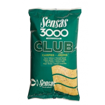 Sensas 3000 Zanęta Club Carpes Jaune 1kg